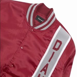 Diamond SupplyCo Stadium Jacket Satin Varsity Coat